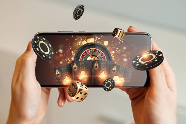 harmonibet slot game interface showing reel symbols, bet slider, and spin button